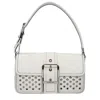 Michael Kors White Leather Shoulder Bag