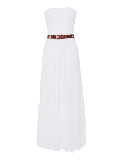 Michael Kors White Maxi Midi Dress
