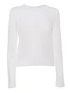 Michael Kors White Mesh Shirt In White