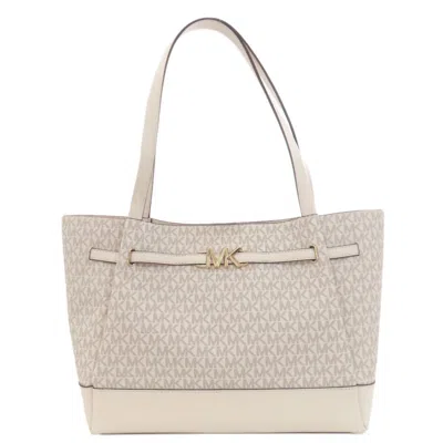 Pre-owned Michael Kors White Pvc Tote Bag ()