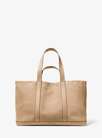 Michael Kors Whitley Medium Nubuck Tote Bag In Purple