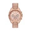 Michael Kors Whitney Chronograph Rose Gold-tone Ladies Watch