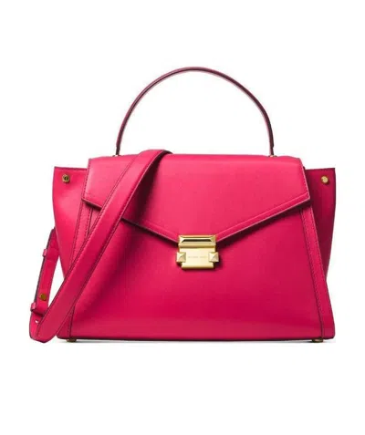 Michael Kors Whitney Large Handbag In Red