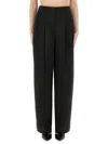 Michael Kors Wide Leg Pants In Black