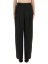Michael Kors Wide Leg Pants In Black