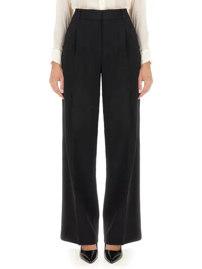 Michael Kors Wide Leg Pants In Black