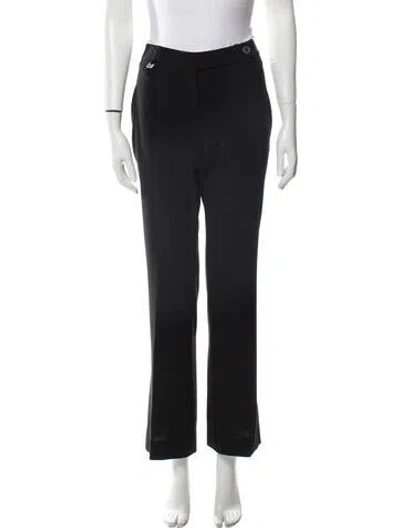 Pre-owned Michael Kors Wide Leg Pants In Black