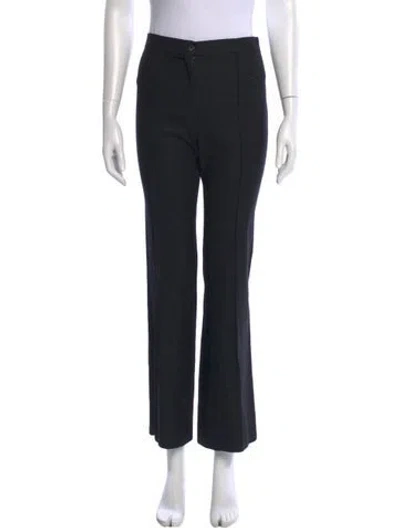 Pre-owned Michael Kors Wide Leg Pants In Black
