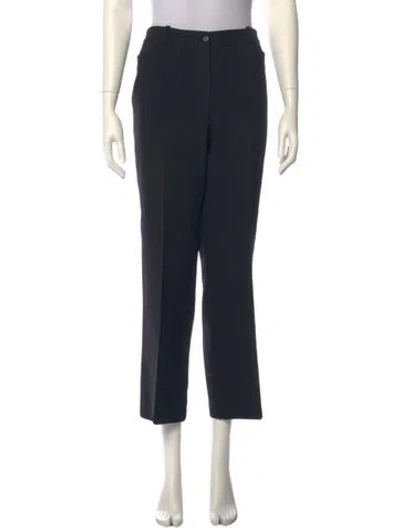 Pre-owned Michael Kors Wide Leg Pants In Black