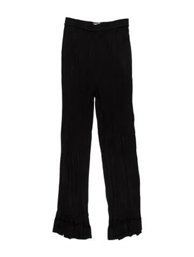 Pre-owned Michael Kors Wide Leg Pants In Black