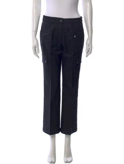 Pre-owned Michael Kors Wide Leg Pants In Black
