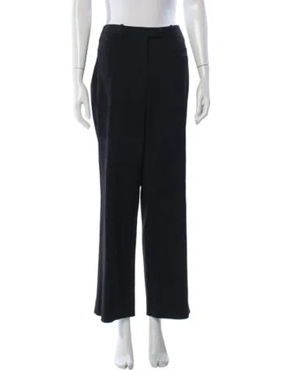 Pre-owned Michael Kors Wide Leg Pants In Black