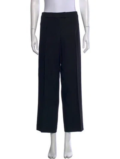 Pre-owned Michael Kors Wide Leg Pants In Black