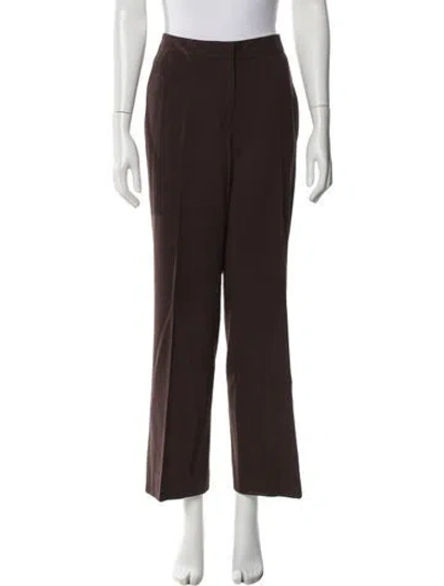 Pre-owned Michael Kors Wide Leg Pants In Gray