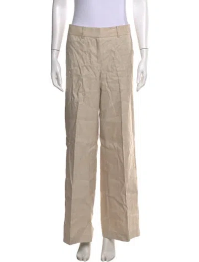 Pre-owned Michael Kors Wide Leg Pants In Neutral