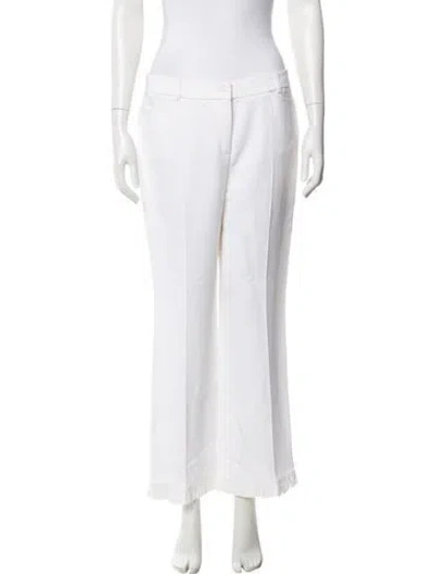 Pre-owned Michael Kors Wide Leg Pants In Neutral