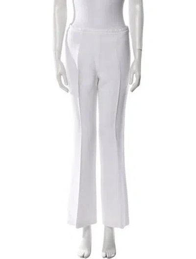 Pre-owned Michael Kors Wide Leg Pants In White