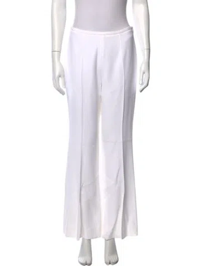 Pre-owned Michael Kors Wide Leg Pants In White