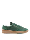 Michael Kors Wilton Lace Up Sneakers Shoes In Green