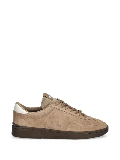 Michael Kors Wilton Lace-up Sneakers In Brown