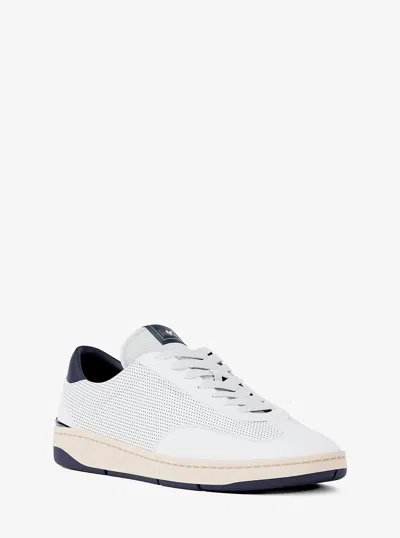 Michael Kors Wilton Perforated Leather Sneaker In Multi
