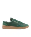 Michael Kors Wilton Lace Up Sneakers In Green