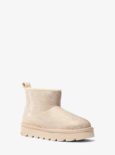 Michael Kors Winnie Embellished Boot In Natural