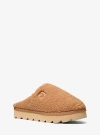 Michael Kors Winnie Faux Shearling Slipper In Brown