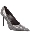 Michael Kors Collection Winona Croc-embossed Leather Pump