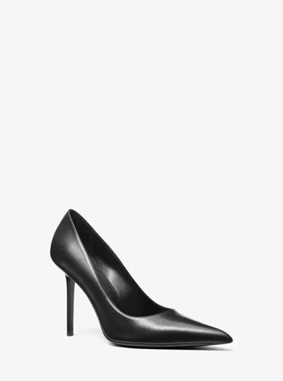 Michael Kors Winona Leather Pump In Black