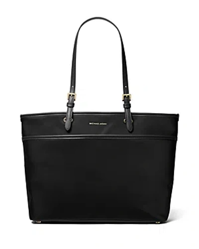 Michael Kors Winston Large Tz Pocket Tote In Black