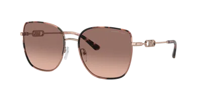 Michael Kors Woman Sunglass Mk1129j Empire Square 2 In Brown