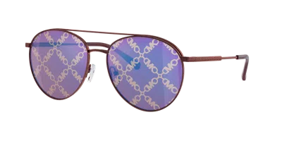 Michael Kors Woman Sunglass Mk1138 Arches In Blue