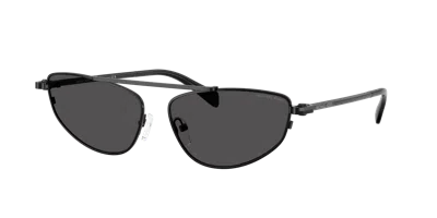 Michael Kors Woman Sunglass Mk1164 Buenos Aires In Dark Grey Solid