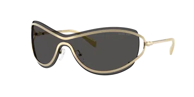 Michael Kors Woman Sunglass Mk1166 La Praia In Brown