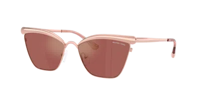 Michael Kors Woman Sunglass Mk1174 Scottsdale In Pink