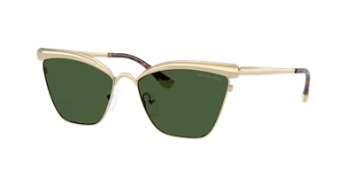 Michael Kors Woman Sunglass Mk1174 Scottsdale In Gold