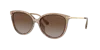 Michael Kors Woman Sunglass Mk2184u Dupont In Brown Gradient Polarized