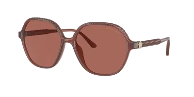 Michael Kors Woman Sunglass Mk2186u Bali In Brown Sunset Polarized