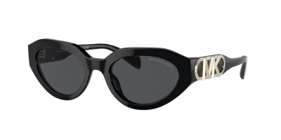 Michael Kors Woman Sunglass Mk2192 Empire Oval In Grey Solid