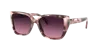 Michael Kors Woman Sunglasses Mk2199 Acadia In Burgundy Gradient Polar
