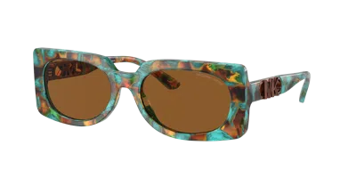 Michael Kors Woman Sunglass Mk2215 Bordeaux In Amber Solid