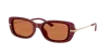 Michael Kors Women's Sunglasses, Capella Mk2228d In Deep Red Solid