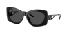 Michael Kors Navarra Mk 2235u 355573 57mm Womens Irregular Sunglasses In Dark Grey Solid