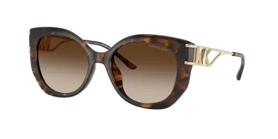 Michael Kors Woman Sunglass Mk2236u Alicante In Brown
