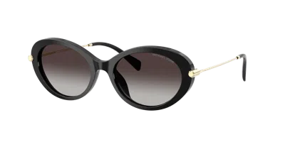 Michael Kors Woman Sunglass Mk2245u Rockaway In Black