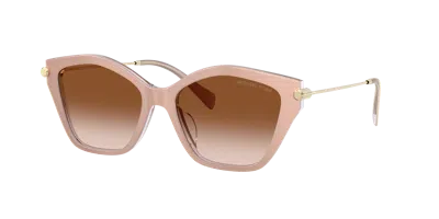 Michael Kors Woman Sunglass Mk2246u Catskills In Brown