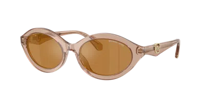 Michael Kors Woman Sunglass Mk2257u Carlazzo In Brown