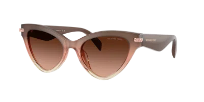 Michael Kors Woman Sunglass Mk2259u Roanoke In Brown