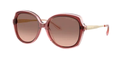 Michael Kors Woman Sunglasses Mk2273u Canary Islands In Pink